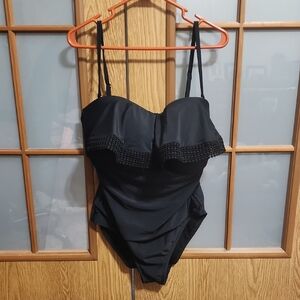 Kona Sol One Piece Black Swimwear